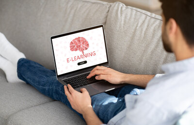 remote employee corporate training elearning from home